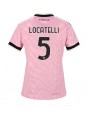 Zenske Futbalové oblečenie Juventus Manuel Locatelli #5 2026-27 Krátky Rukáv - Preč Zenske Futbalové oblečenie Juventus Manuel Locatelli #5 2026-27 Krátky Rukáv - Preč
